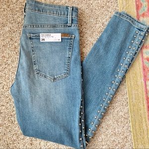 Joes Jeans The Charlie sz 26 studded jeans